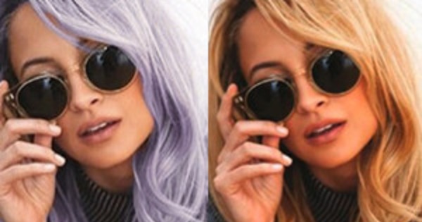 Nicole Richie Didn T Actually Dye Her Hair Purple E News France